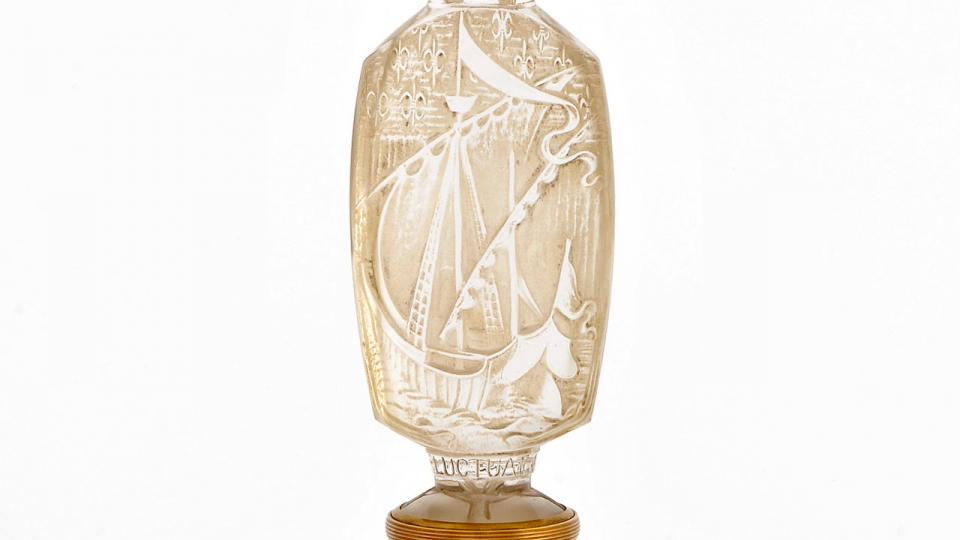 Calice René Lalique - détail