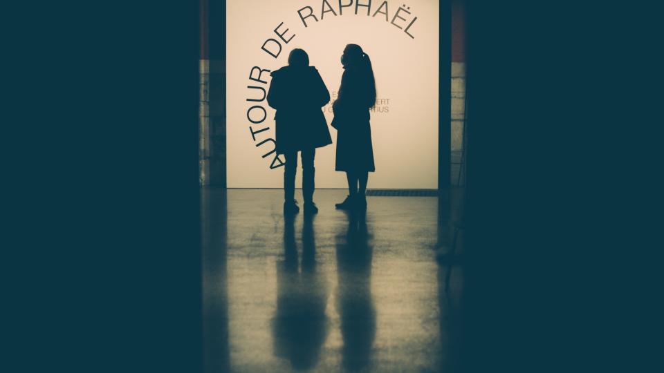 Entrée expo Raphael - Grand Curtius