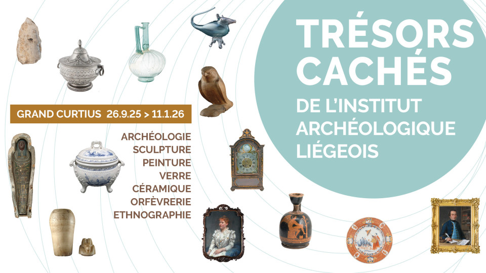 Affiche Exposition 175 ans de Institut Archéologique liégeois - Musée de Liège