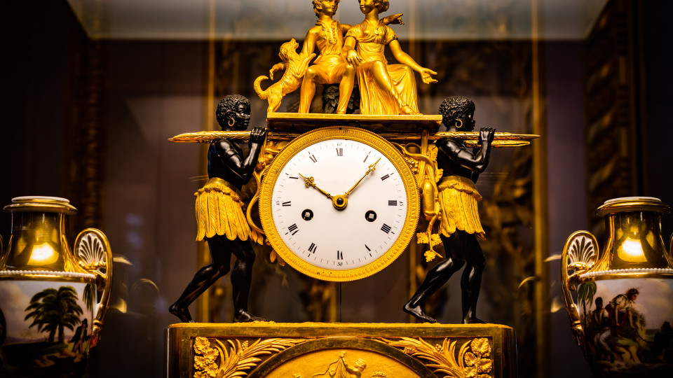 Pendule Paul et Virginie, premier quart du 19e siècle - Grand Curtius - Musée de la Ville de Liège